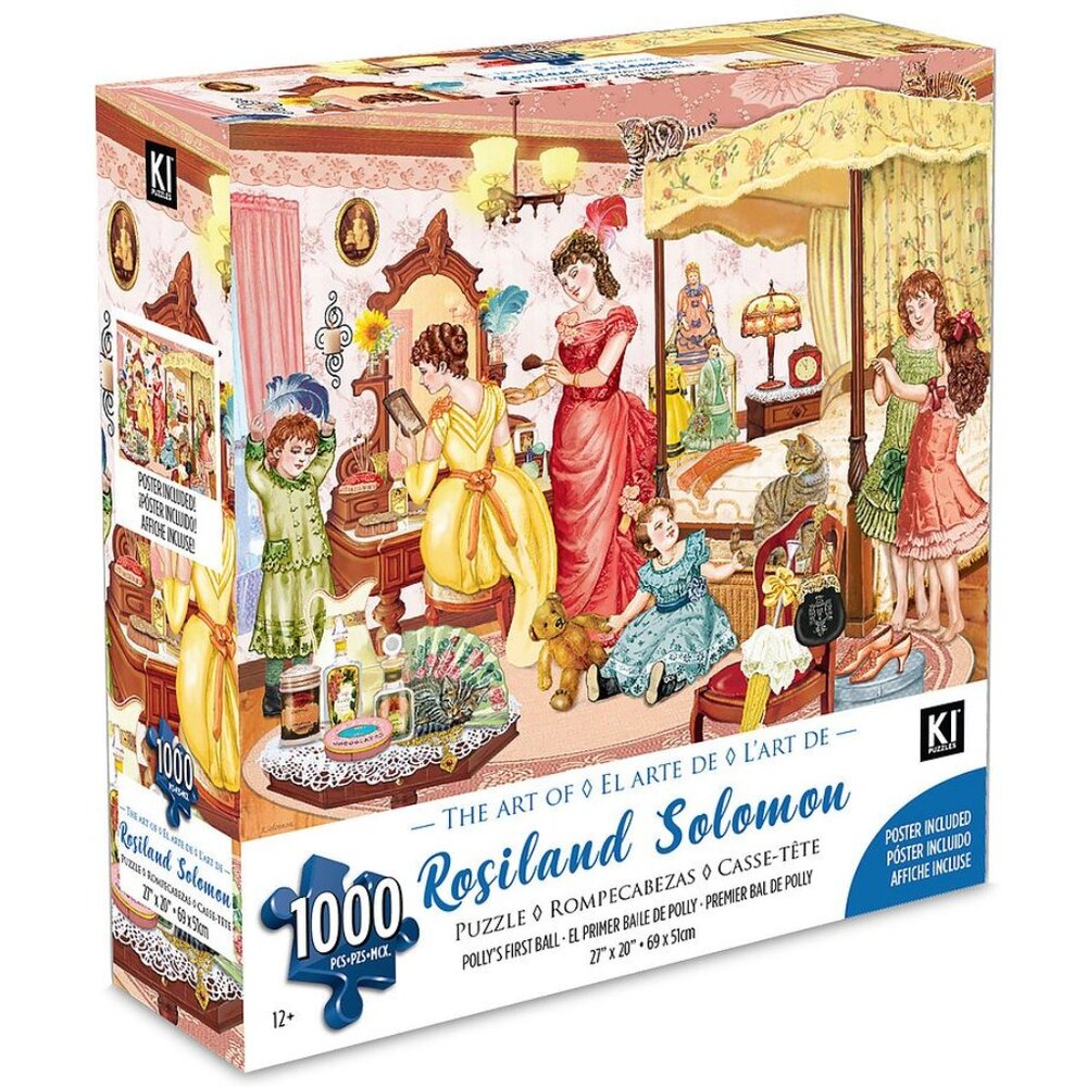 Rosalind Solomon Polly's First Ball 1000 Pcs Puzzle Karmin International